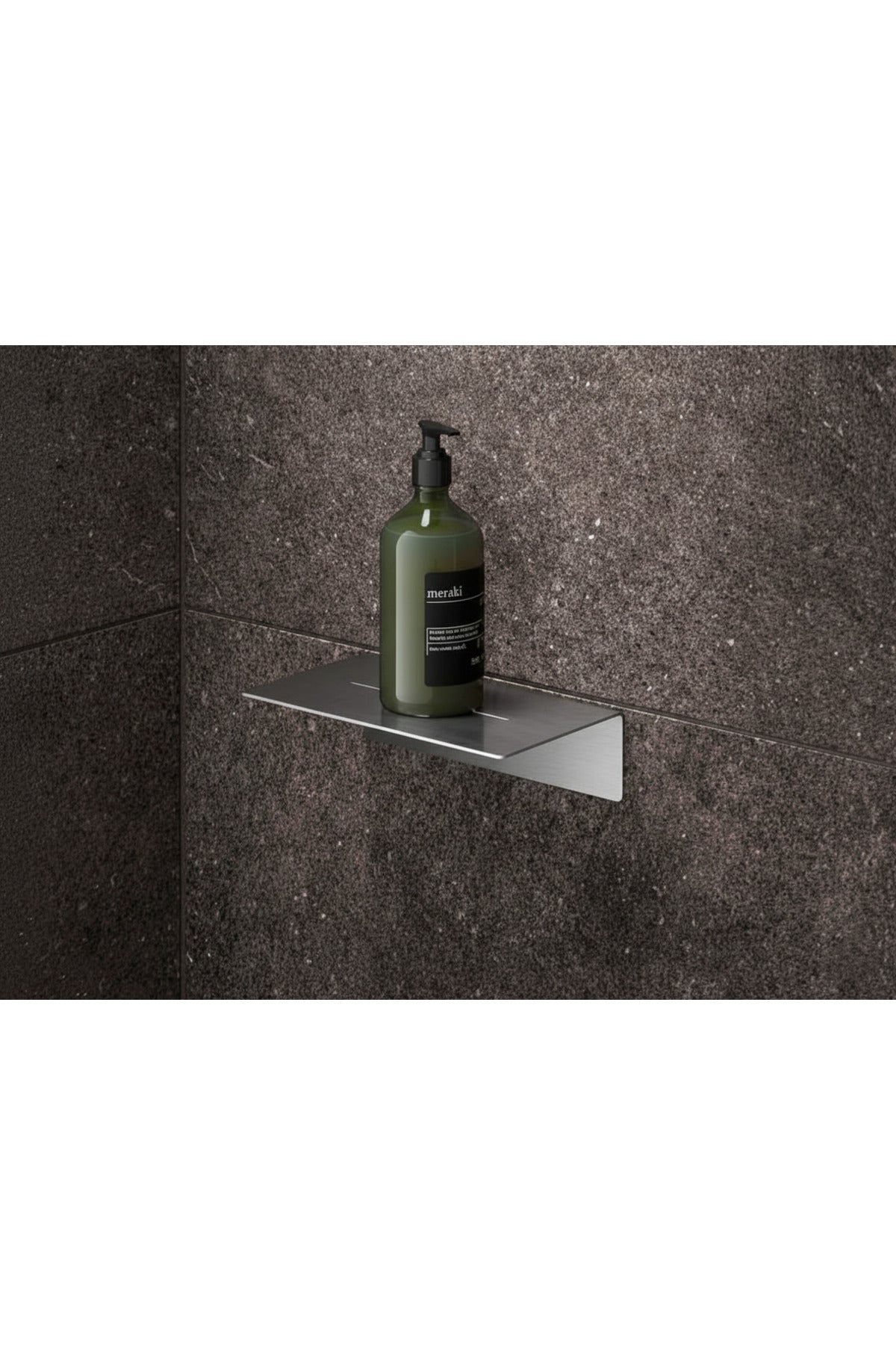 Paslanmaz Çelik Modern Duş Rafı - Şampuanlık Ve Banyo Düzenleyici