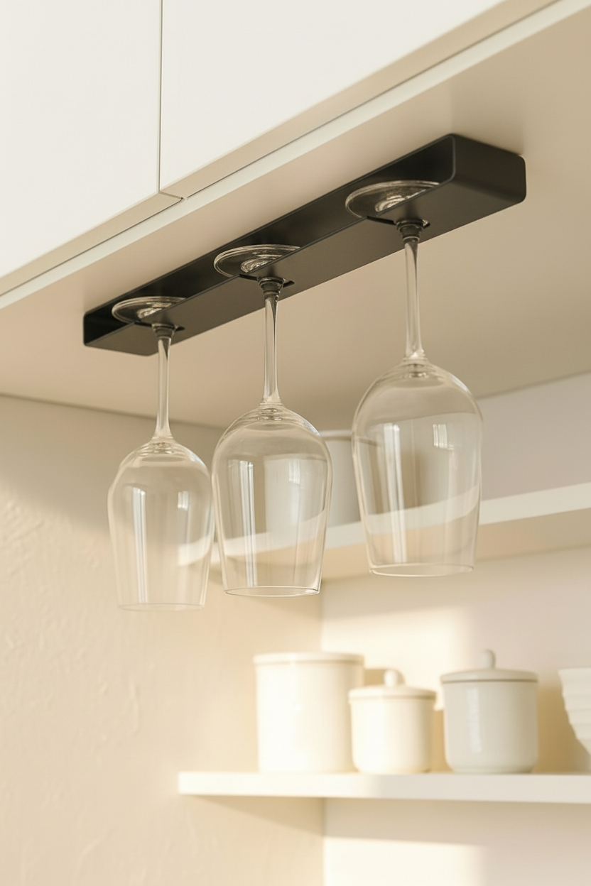 3-Cup Dark Gray Holder