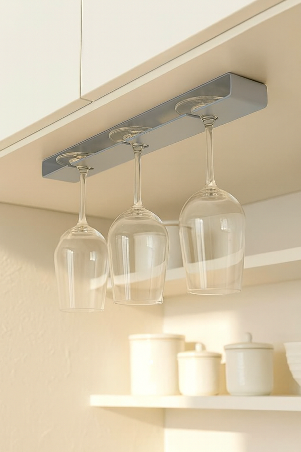 3-Cup Light Gray Holder