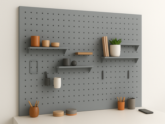 Koyu Gri Çok Amaçlı Pano Pegboard