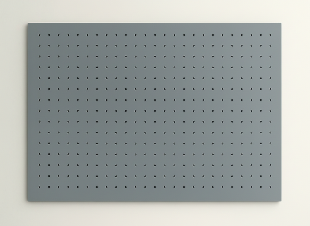 Dark Gray Multi-Functional Pegboard
