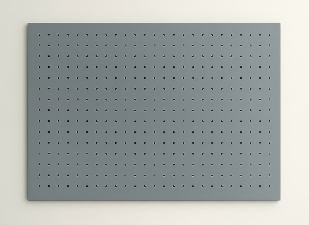 Koyu Gri Çok Amaçlı Pano Pegboard