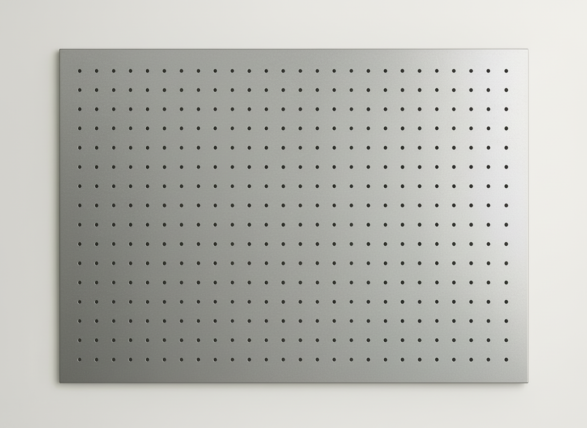 Açık Gri Çok Amaçlı Pano Pegboard