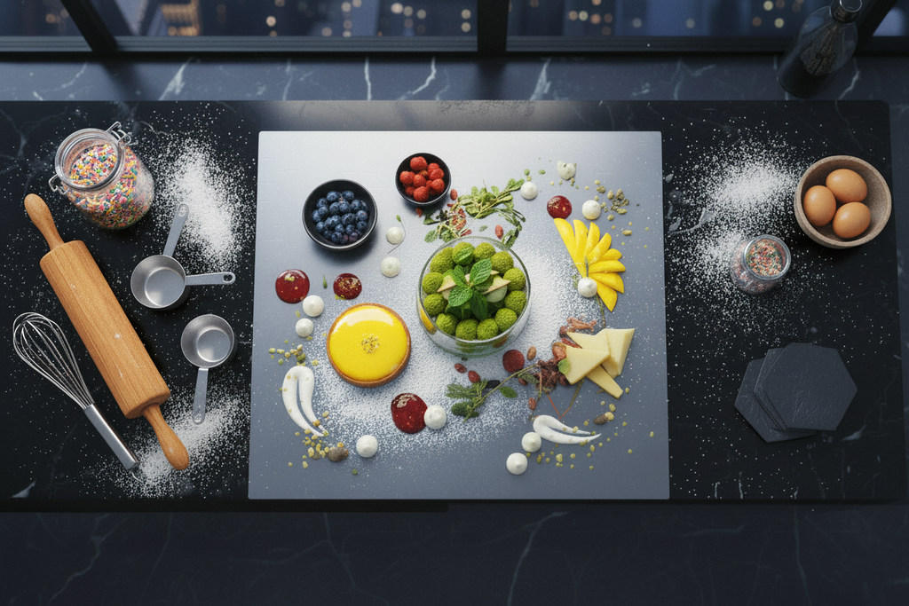 Premium Paslanmaz Çelik Mutfak Hazırlık Tablası – Çok Amaçlı Kullanım (50 x 60 cm)